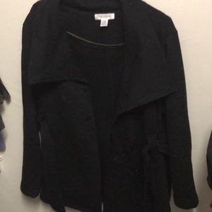 Motherhood belted pea coat